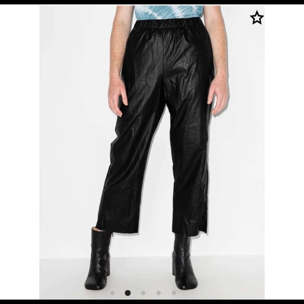 MM6 Maison Margiela elasticated waist - cropped trousers